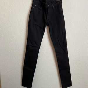 7 For All Mankind Black Roxanne Jeans